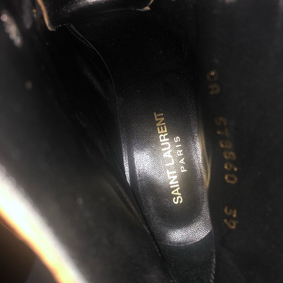 Saint Laurent Brown Suede Boots - Picture 4 of 5